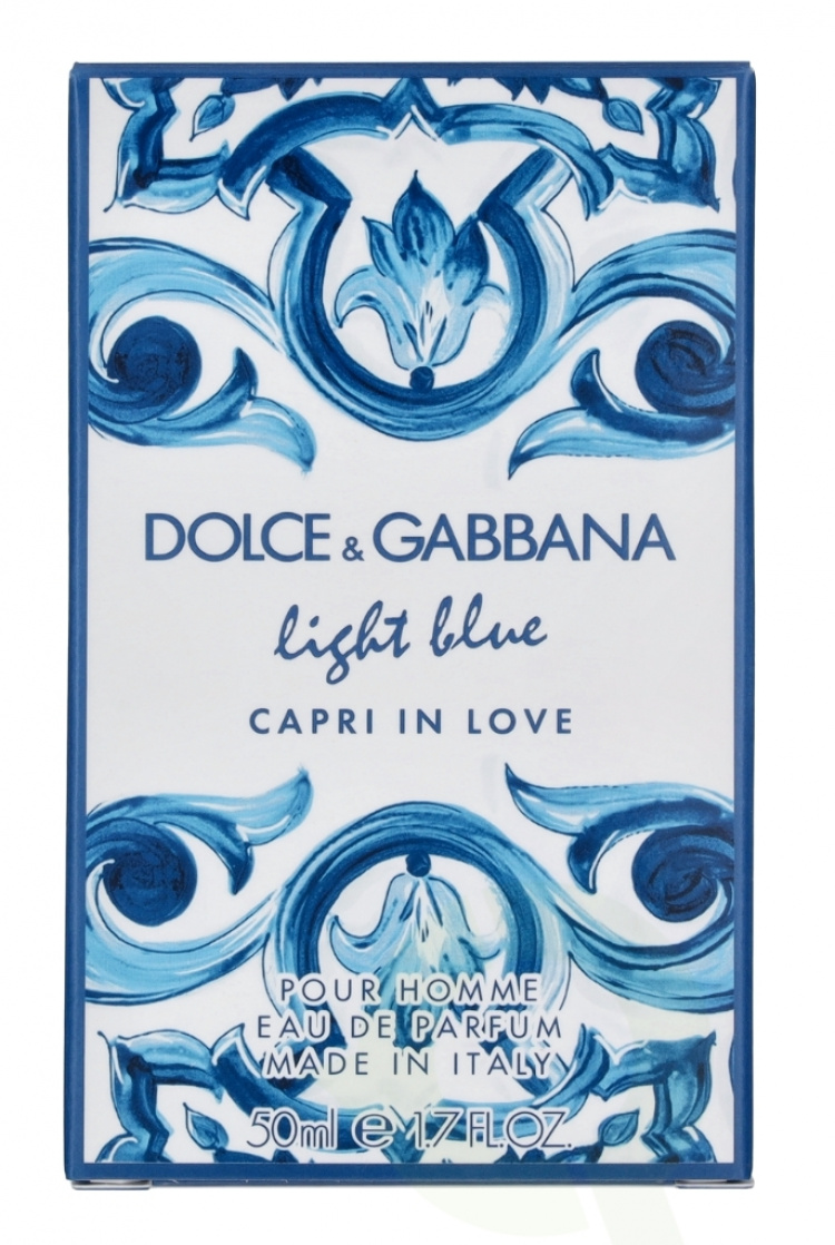 Dolce & Gabbana Light Blue Capri In Love Pour Homme Edp Spray 50 ml
