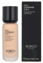 Kiko Milano Full Coverage 2 In 1 Foundation & Concealer 25 ml WR01