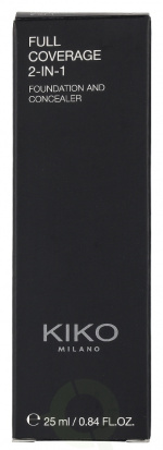 Kiko Milano Full Coverage 2 In 1 Foundation & Concealer 25 ml WR01