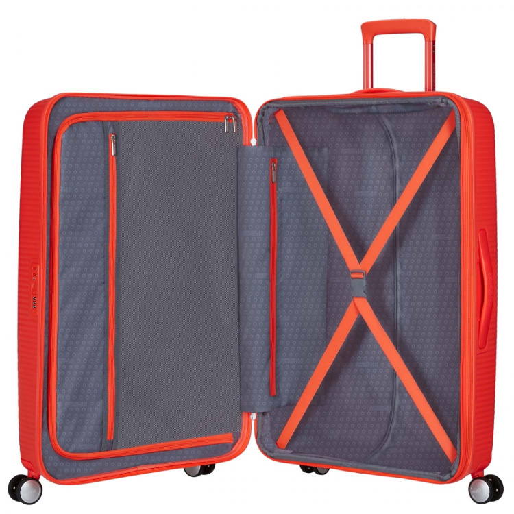 American Tourister Resväska Soundbox 77 Large Neon Orange