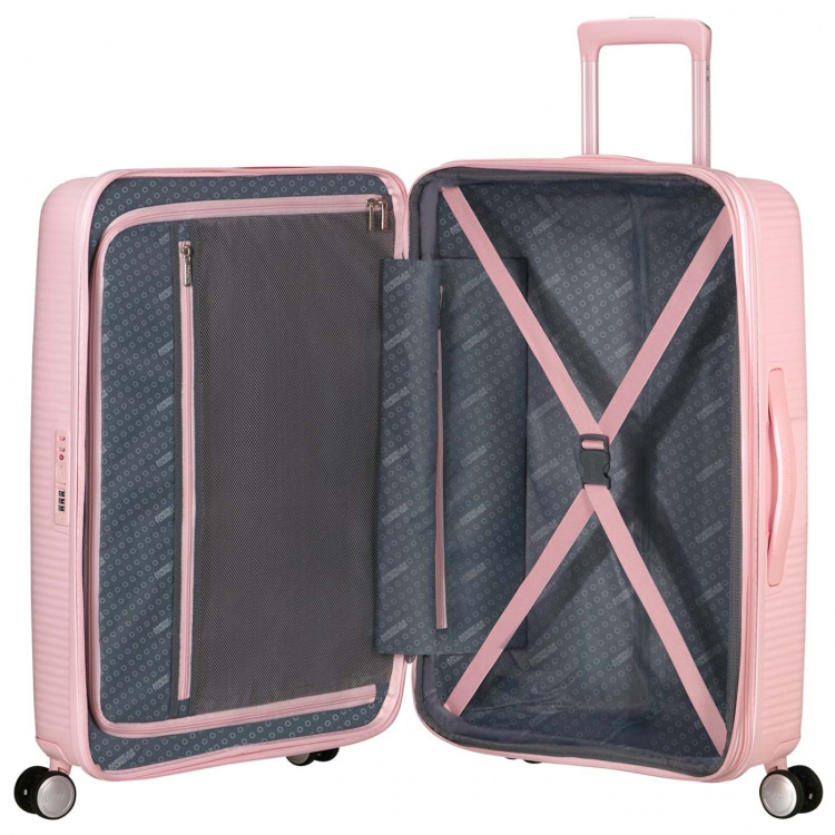 American Tourister Resväska Soundbox 67 Medium Pastel Pink