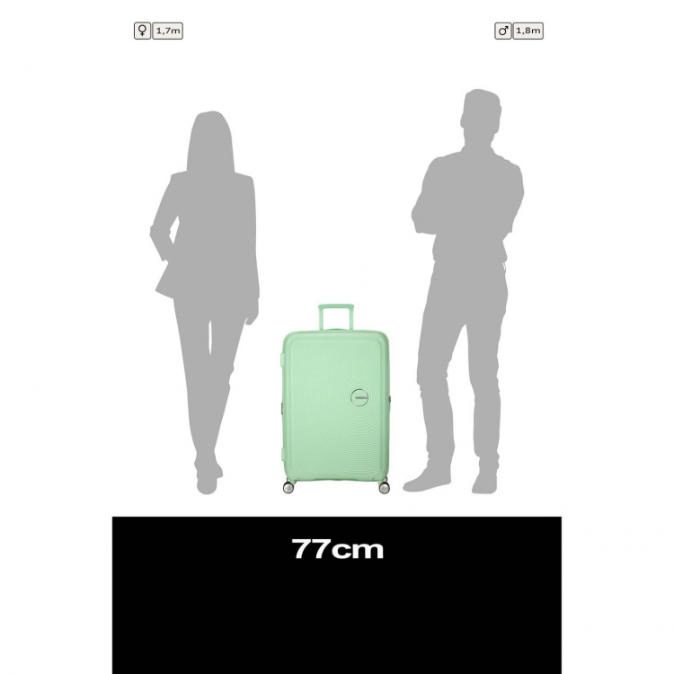 American Tourister Resväska Soundbox 77 Large Pastel Green