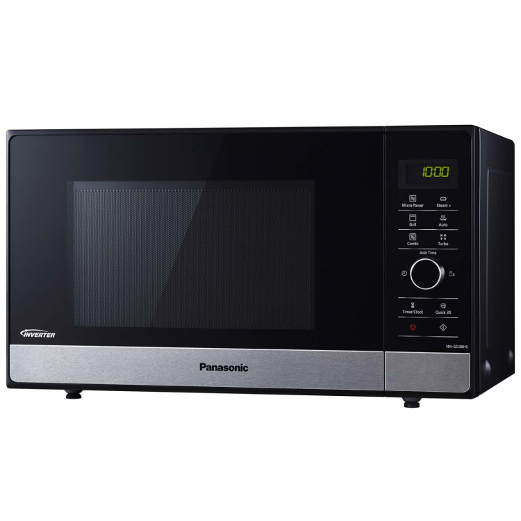 Panasonic Mikrovågsugn 29L 1000W Rostfri NN-GD38QSEPG