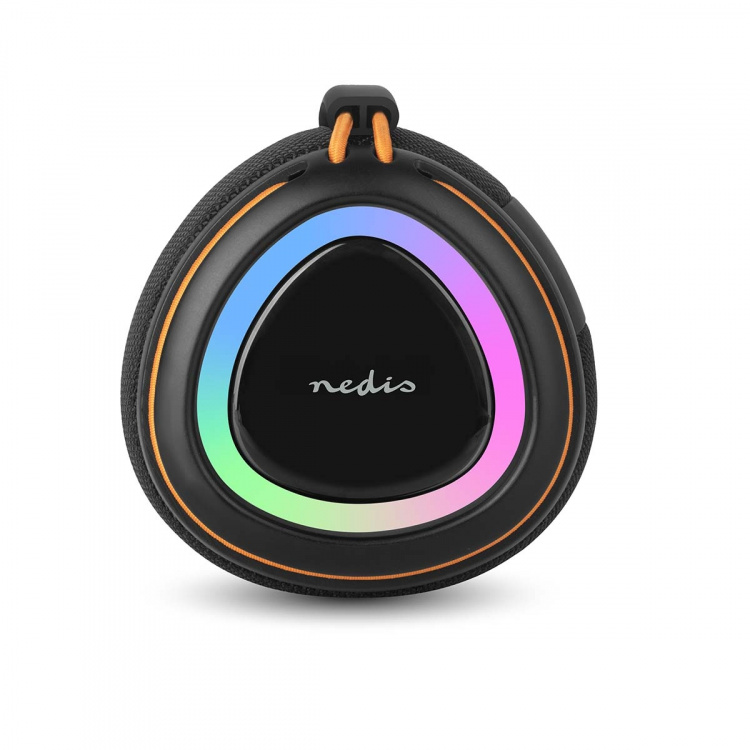 Nedis Bluetooth® Speaker | 360 min | Håndholdt design | 60 W | Stereo | Hjem / Portable / Utendørs | Linkable | Oransje / Sort