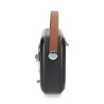 Nedis FM-radio | Bærbar design | Bluetooth® / FM | Accu drevet / USB-Strøm | Analog | 10 W | Bluetooth® | Sort