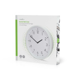 Nedis Veggur | Diameter: 360 mm | ABS | Stille bevegelse | Hvit