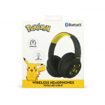 Pokémon Hodetelefon Pikachu Over-Ear Trådløs Led Lys Lyddelning