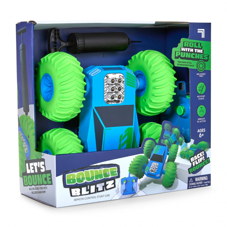 Sharper Image Leketøybil Toy RC Flip Stunt Bounce Blitz