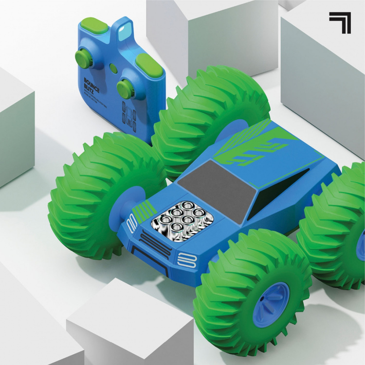 Sharper Image Leketøybil Toy RC Flip Stunt Bounce Blitz