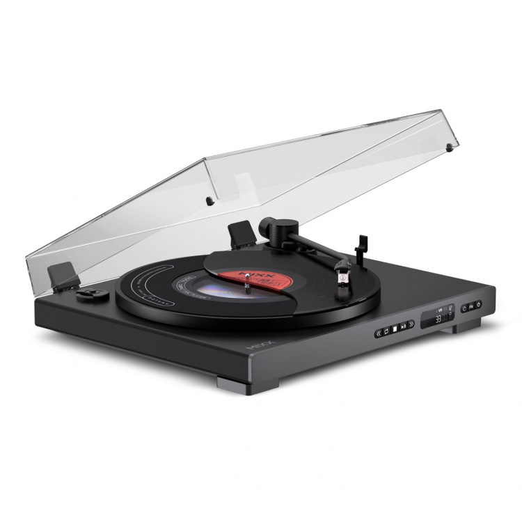 MIXX Vinyl og CD Spiller Analog Plus 2-in-1 Svart