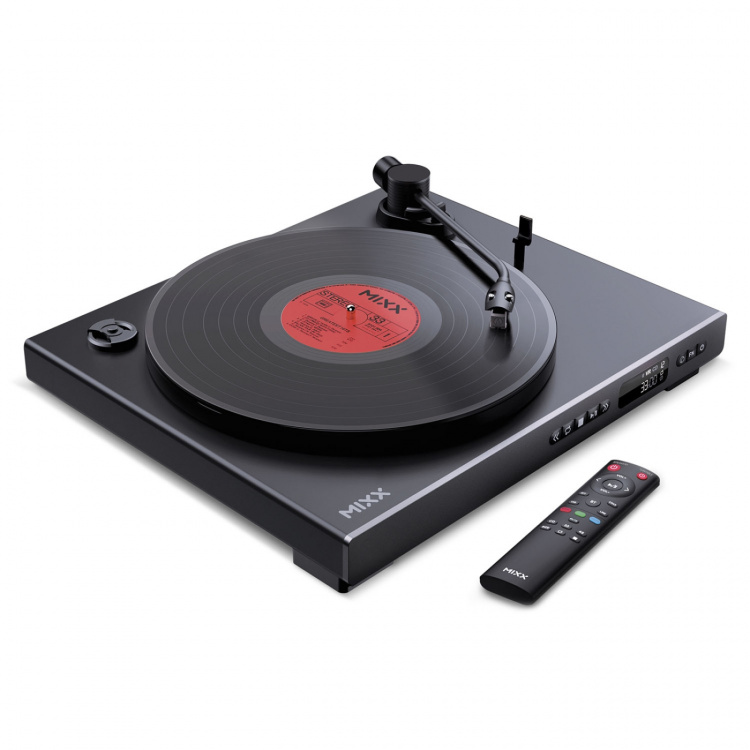 MIXX Vinyl og CD Spiller Analog Plus 2-in-1 Svart