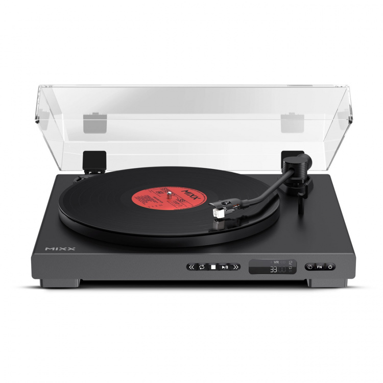 MIXX Vinyl og CD Spiller Analog Plus 2-in-1 Svart
