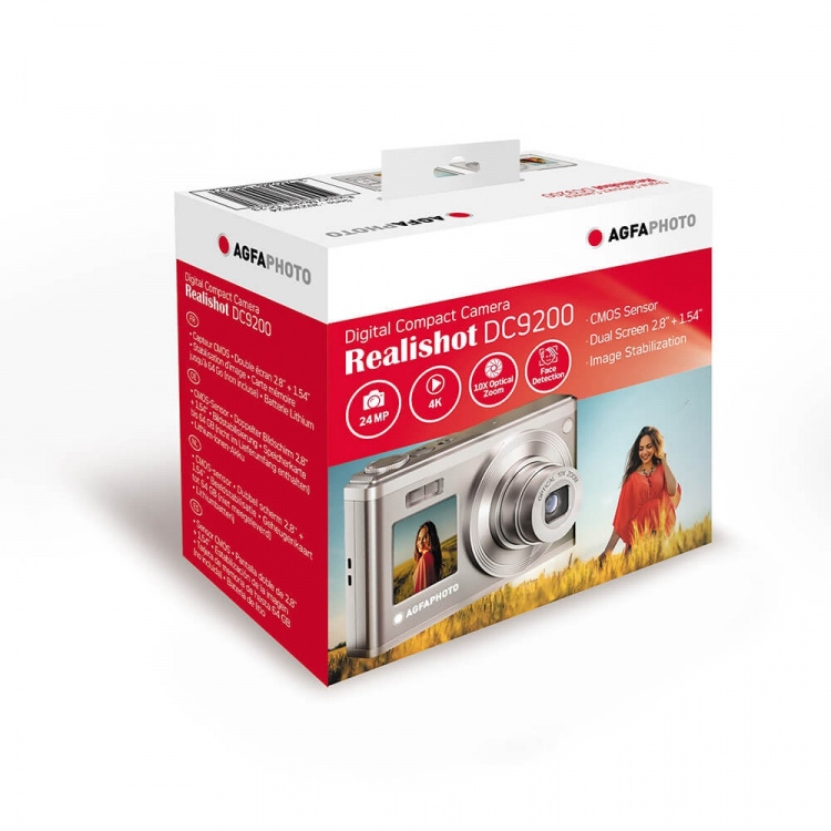 Agfa Digitalt Kamera DC9200 CMOS 10x 24MP Sølv