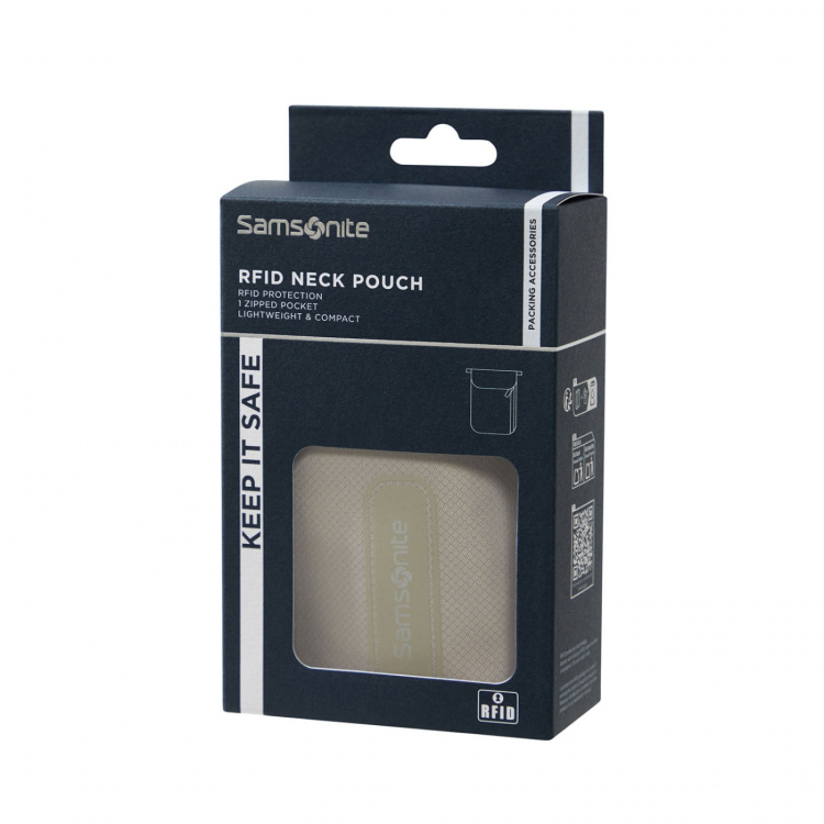 Samsonite Halsveske TA Revolution RFID Eclipse Grå