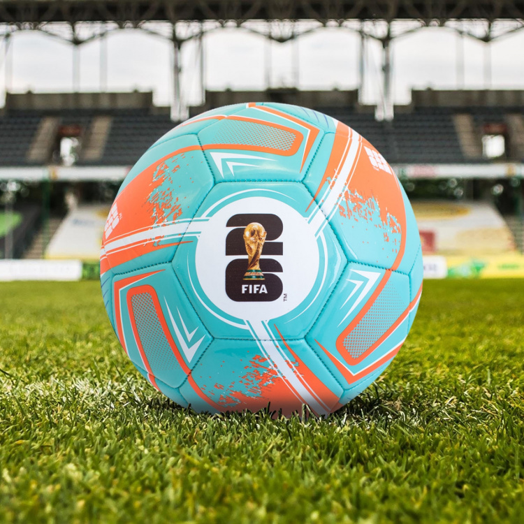 FIFA Fotball World Cup Turbine Størrelse 5 Aqua