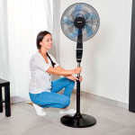 Taurus Vifte Boreal 16cr Digital Pedistal Svart 40cm