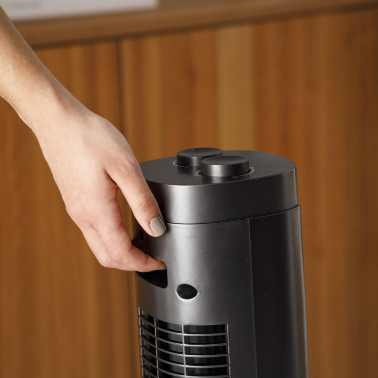 Taurus Vifte New Babel Tårn Svart 76cm