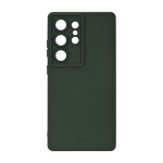 Onsala Mobildeksel med silikonsfølelse Olive Green - Samsung Galaxy S26 Ultra