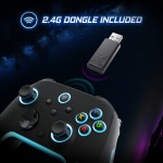 DragonShock Kontroller Aurora+ Holder - iOS/Android/PC/PS3 Svart