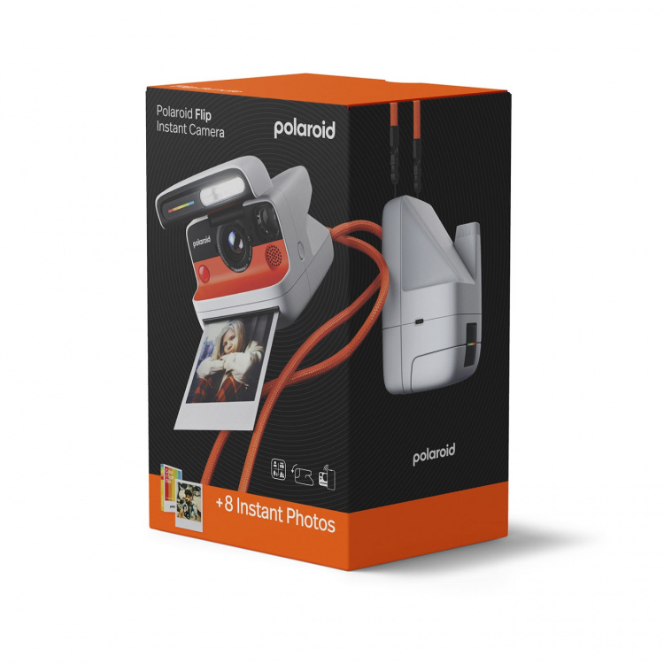 Polaroid Kamera Flip Farge Filmsett Hvit (8 Fotos)