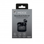 MIXX Hodetelefon Switch S7 In-Ear Tws Svart