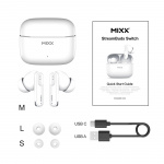 MIXX Hodetelefon Switch S7 In-Ear Tws Hvit