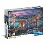 Clementoni Puslespill 1000 Pcs CB Lights of the Danube