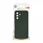 Onsala Mobildeksel med Silikonsfølelse Olive Green - Samsung Galaxy A57 5G