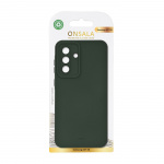 Onsala Mobildeksel med Silikonsfølelse Olive Green - Samsung Galaxy A37 5G
