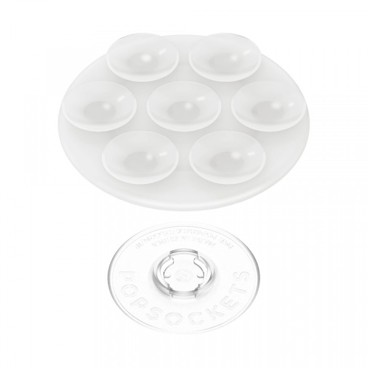 PopSockets Suck-Up Poptop Gjennomsiktig