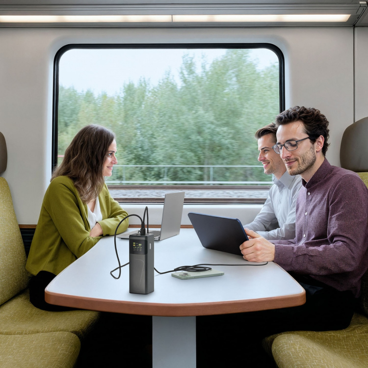 Hama Powerbank 24000mah 2xUSB-C 1xUSB-A 200W Rask Lading