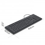 Hama Tastatur CK-200 Kablet Svart