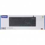 Hama Tastatur CK-200 Kablet Svart