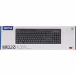 Hama Tastatur WK-200 Trådløs Svart