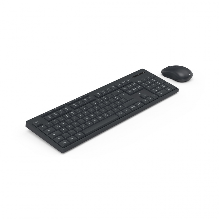 Hama Tastatur/Mus Sett WKM-200 Trådløs Svart