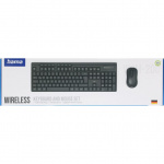 Hama Tastatur/Mus Sett WKM-200 Trådløs Svart
