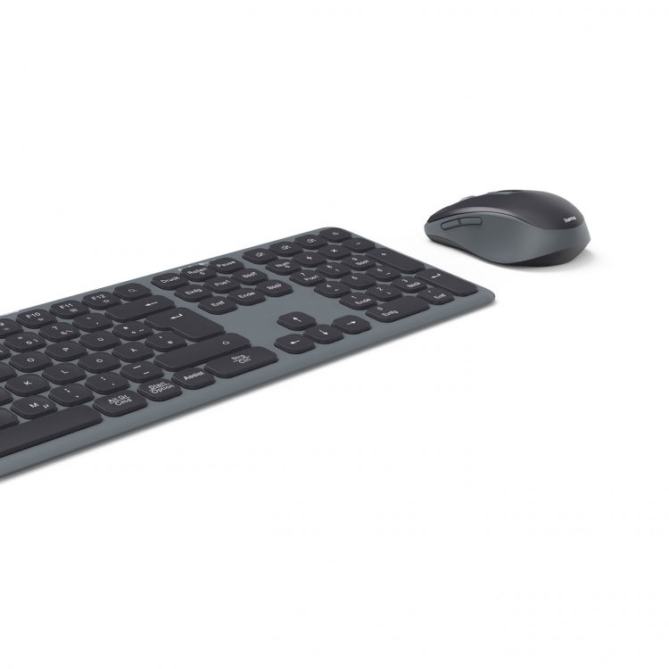 Hama Tastatur/Mus Sett WKM-550 Trådløs Svart