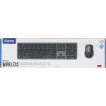 Hama Tastatur/Mus Sett WKM-550 Trådløs Svart
