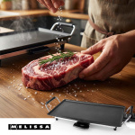 MELISSA Teppanyaki Griddle | 2000 W | 47,5 x 26,5 cm | Non-stick-belegg | Justerbar termostat | Cool-touch-håndtak