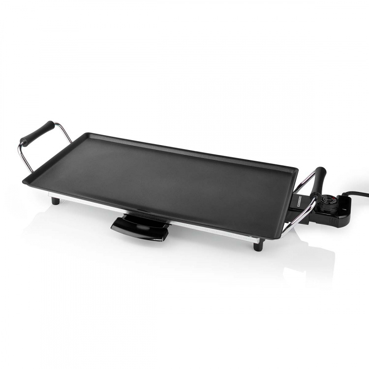 MELISSA Teppanyaki Griddle | 2000 W | 47,5 x 26,5 cm | Non-stick-belegg | Justerbar termostat | Cool-touch-håndtak