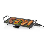 MELISSA Teppanyaki Griddle | 2000 W | 47,5 x 26,5 cm | Non-stick-belegg | Justerbar termostat | Cool-touch-håndtak