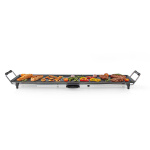 MELISSA Teppanyaki Bordsgrill| 1800 W | 90 x 23 cm | Non-stick beläggning | Justerbar termostat | Cool-touch handtag