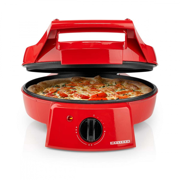 MELISSA Pizzabaker og grill | 30 cm | Justerbar temperaturkontroll | 1800 W