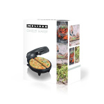 MELISSA Induksjonstopp | 2000 W | 10 effektnivåer | 8 forhåndsinnstillinger | Timerfunksjon | Boost-funksjon | LCD-skjerm | Overopphetingsvern | Barnesikring | Svart