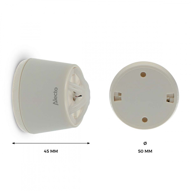 Alecto Varmedetektor 10 år Hvit
