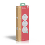 Alecto Frittstående røykvarsler med 1 års batteri 3 stk