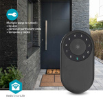 Nedis SmartLife nøkkelsafe | Bluetooth® | Utendørs | Digit | IP65 | Sort