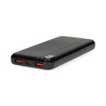 Nedis Power Bank | 10000 mAh | 1.5 / 1.67 / 2.0 / 2.22 / 3.0 A | Antall utganger: 3 | Utgangstilkobling: 1x USB-C™ / 2x USB-A | Inngangstilkobling: 1x USB-C™ | PD3.0 20W | Lithium-Polymer | Display