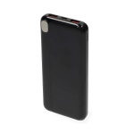 Nedis Power Bank | 10000 mAh | 1.5 / 1.67 / 2.0 / 2.22 / 3.0 A | Antall utganger: 3 | Utgangstilkobling: 1x USB-C™ / 2x USB-A | Inngangstilkobling: 1x USB-C™ | PD3.0 20W | Lithium-Polymer | Display