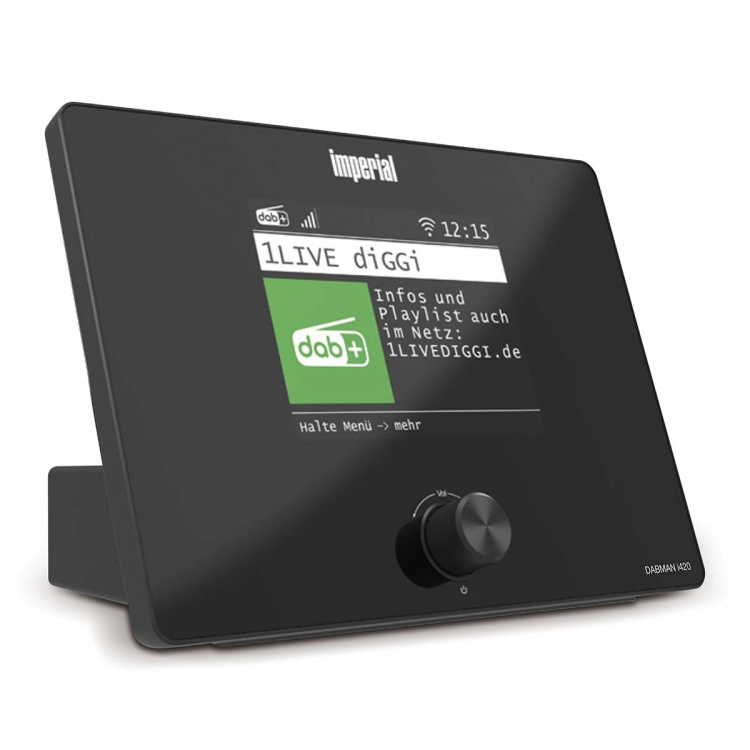 imperial Kompakt hybridradio (Internett, DAB+, FM Hi-Fi tuner) med Bluetooth®